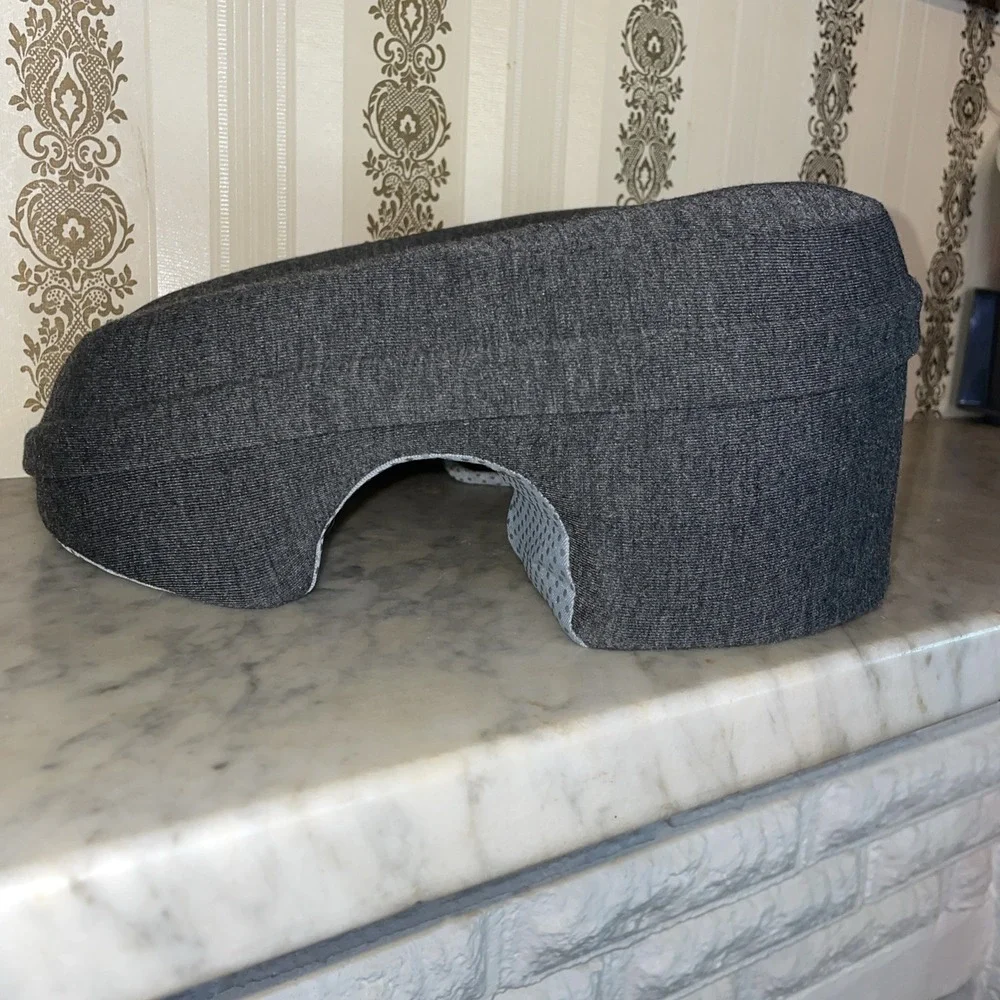 Dark Grey VVB Face Down Stomach Sleeping Sleep Position Pillow |‎ Washable Cover